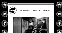 Desktop Screenshot of dead.is