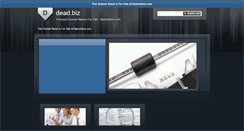 Desktop Screenshot of dead.biz