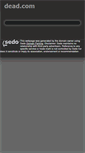 Mobile Screenshot of dead.com